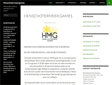 Tablet Screenshot of henschotermeergames.nl